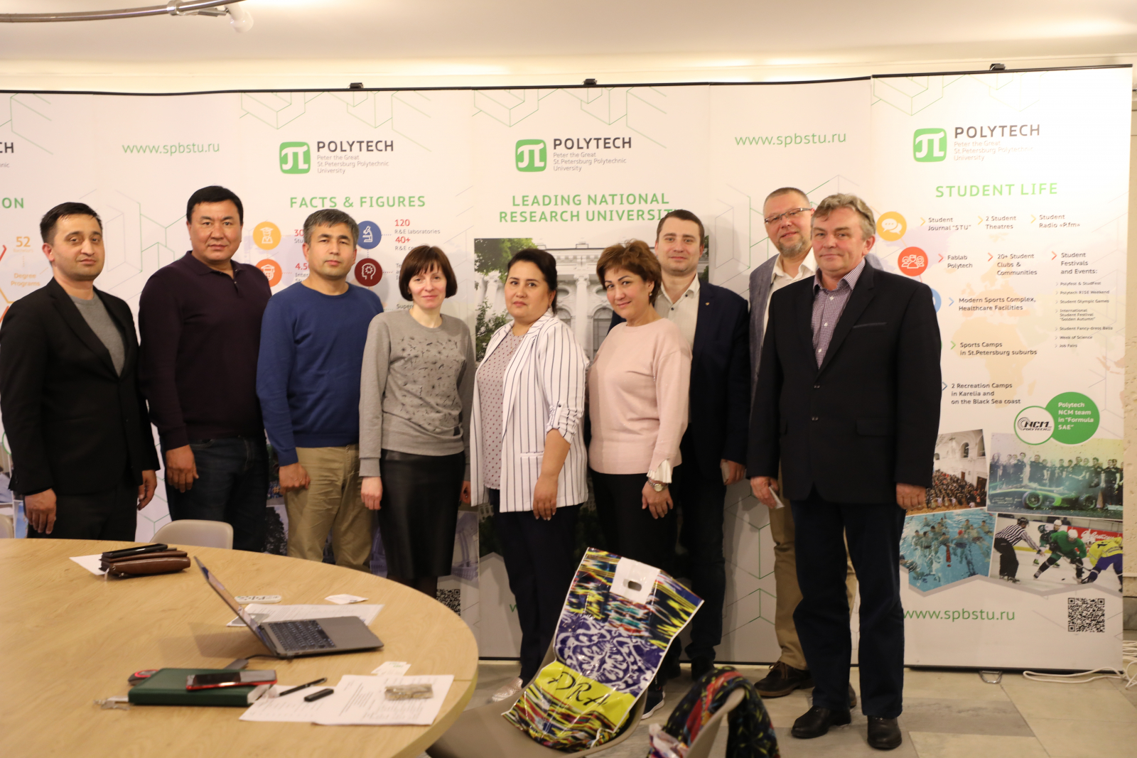 A delegation of the Tashkent State Economic University