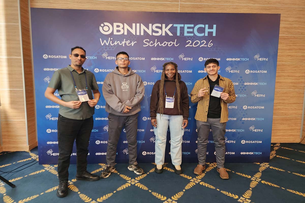 От бизнеса к технологиям в атомной энергетике: успехи студента ВШПМ на международной школе «Obninsk. Tech Winter School 2026»