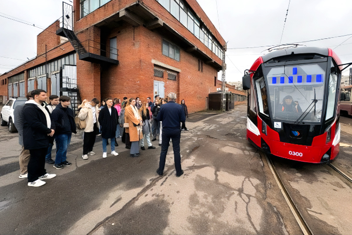 Студенты ГМУ посетили Горэлектротранс